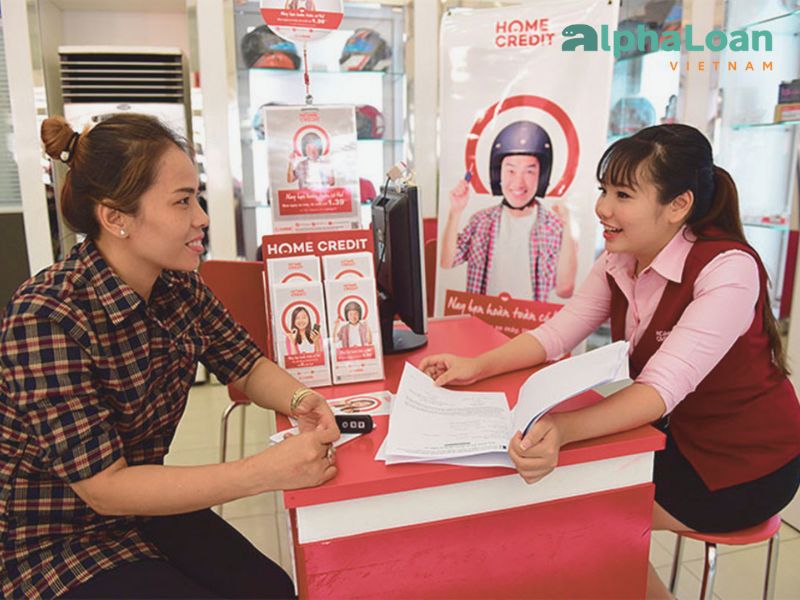 đăng ký vay vốn trực tiếp tại chi nhánh Home Credit