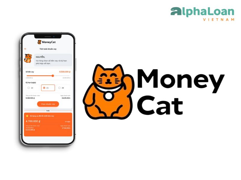 ứng dụng vay tiền Moneycat
