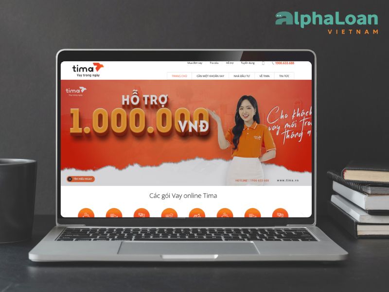 sản phẩm vay Tima