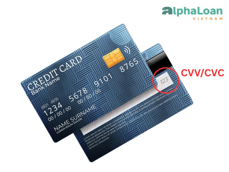 cvv trên thẻ tín dụng
