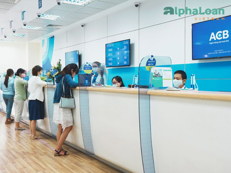 giao dịch trực tiếp tại ngân hàng ACB