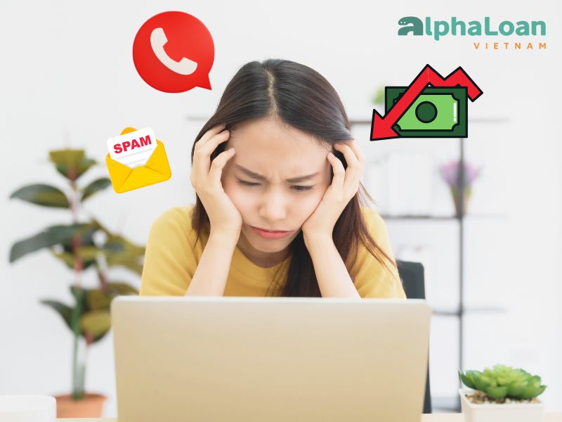 vay tiền MoneyCat không trả có nhiều hậu quả