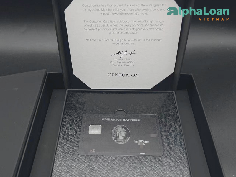 American Express Centurion Card - tấm thẻ đen đầu tiên