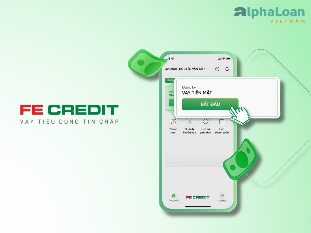 vay cấp tốc FE Credit
