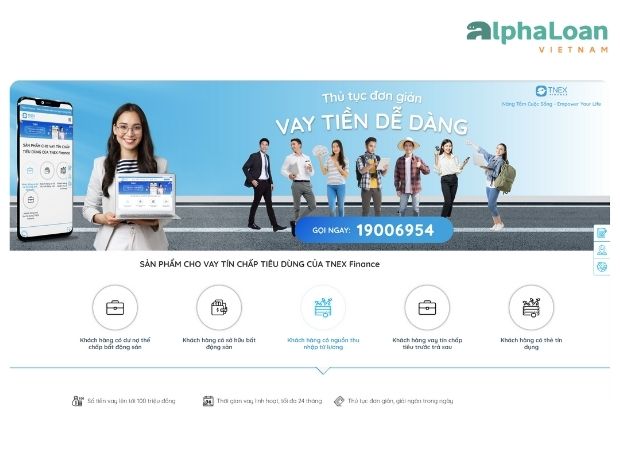 vay TNEX với thủ tục dễ dàng và giải ngân ngay trong ngày