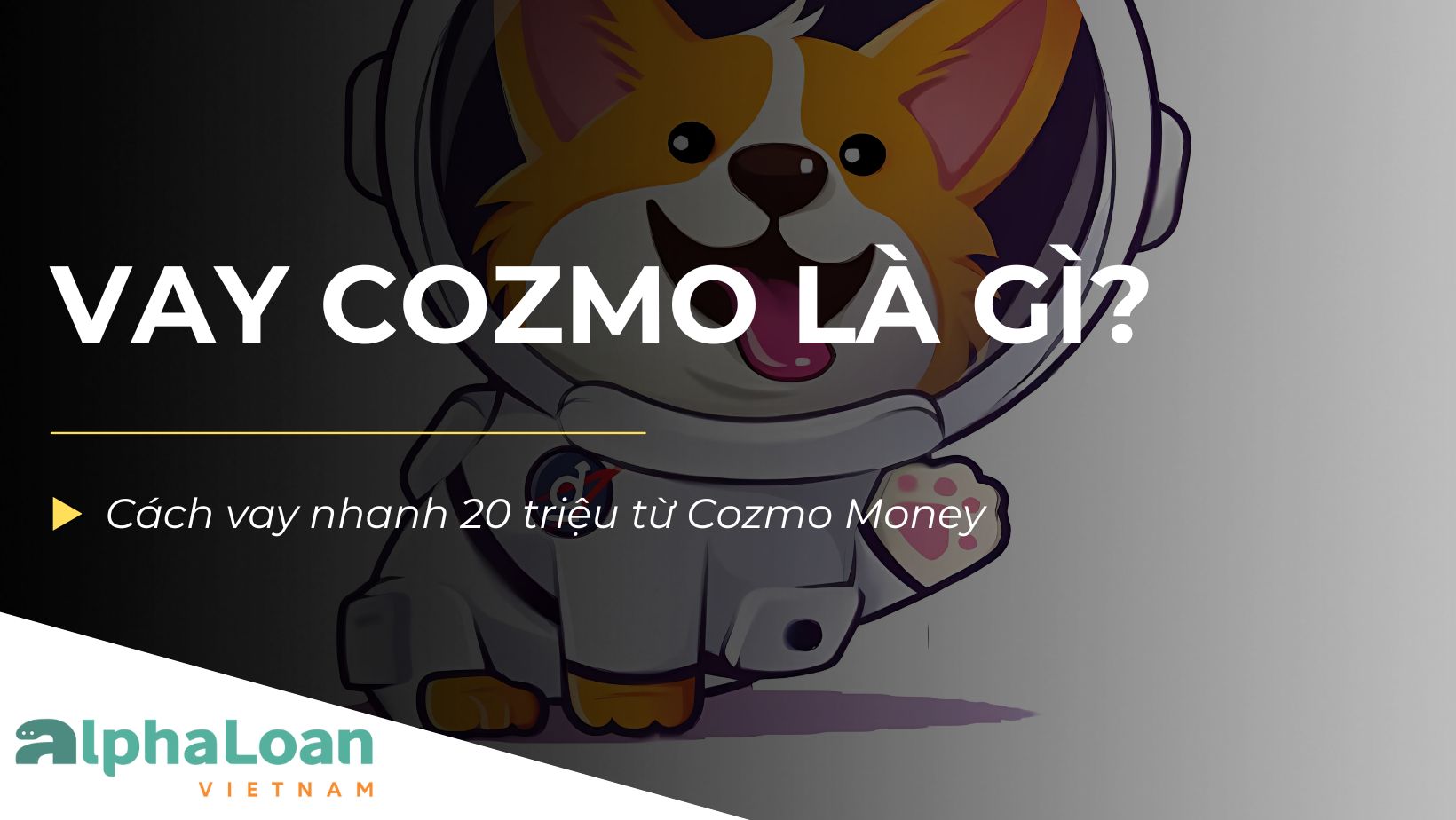 Vay Cozmo là gì? Cách vay nhanh 20 triệu từ Cozmo