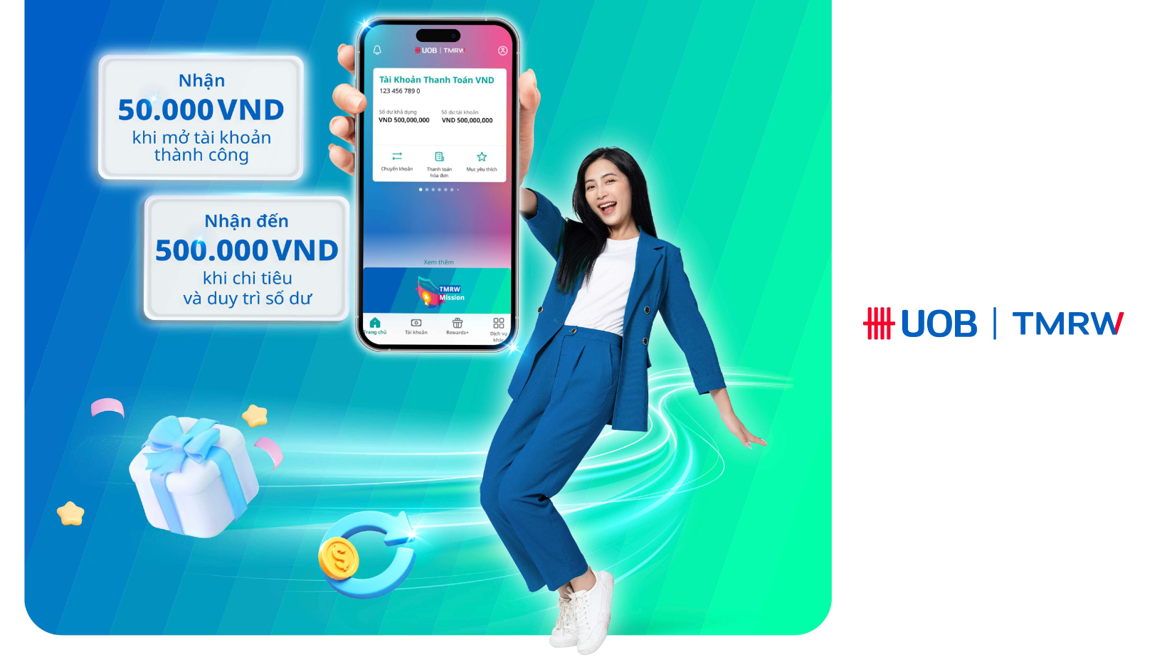 Mở Tài Khoản Thanh Toán UOB – Nhận Hoàn Tiền Lên Đến 500k Mỗi Tháng
