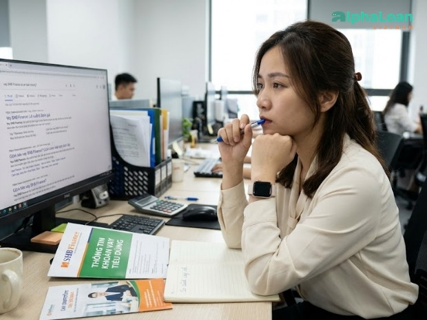 người dùng tìm hiểu trước khi vay SHB Finance